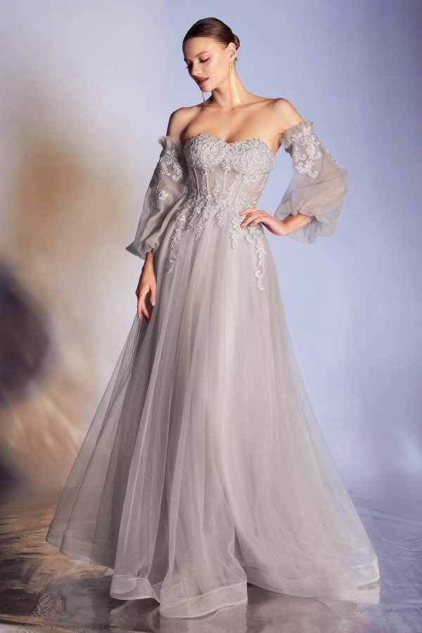 CORSET STRAPLESS BALL GOWN - Image 2