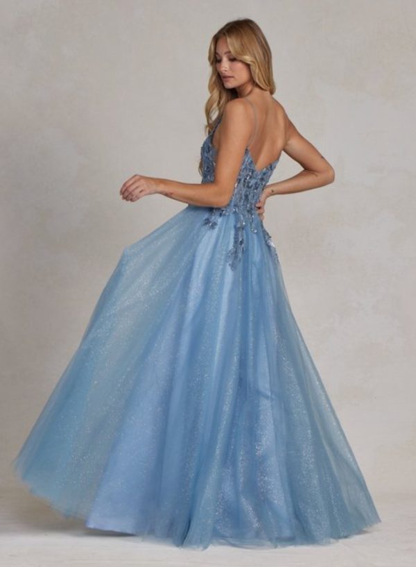 SPARKLY TULLE SKIRT WITH DETAILED BODICE - Image 2