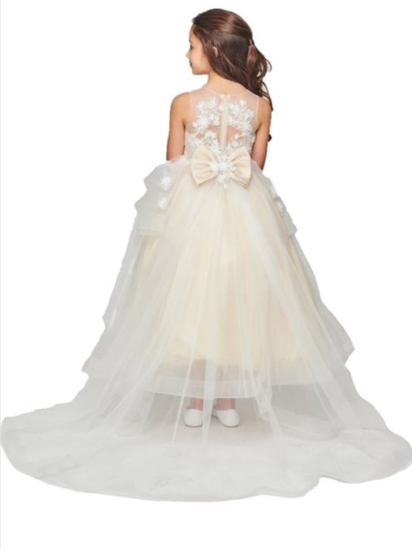 3D Tulle Flower Girl Dress - Image 7