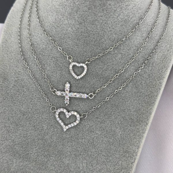 Stainless steel "Heart" necklace, Intensity - Image 3