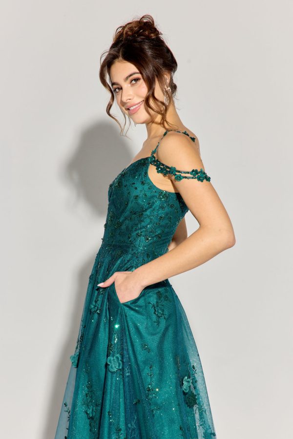 Sweetheart Sleeveless Prom Gown - Image 6